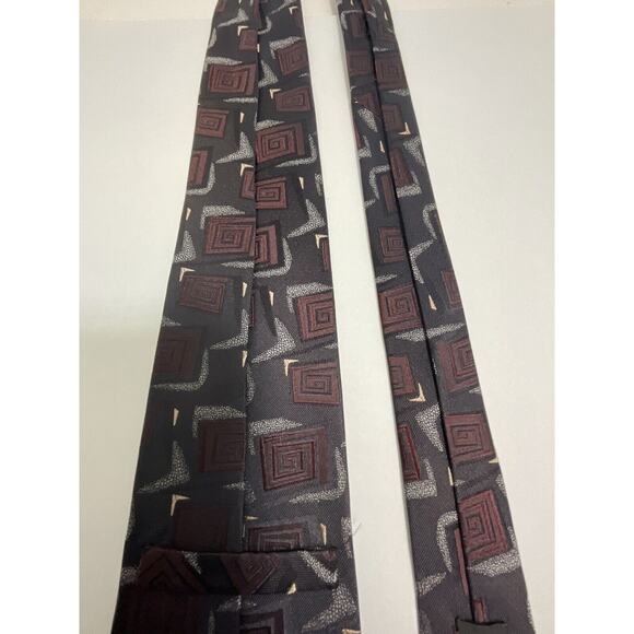 Lords Handmade In Spain Designer Silk Tie Cream Tipping - Picture 16 of 16